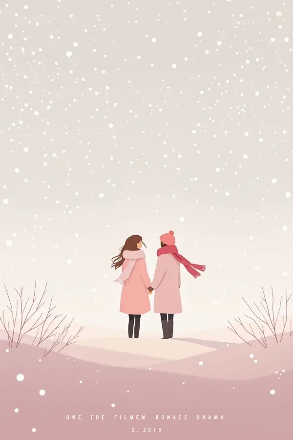 雪落时爱你 - 黄果魔改版甜宠短剧封面
